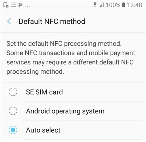 android how to change the default nfc reader|Android nfc default settings.